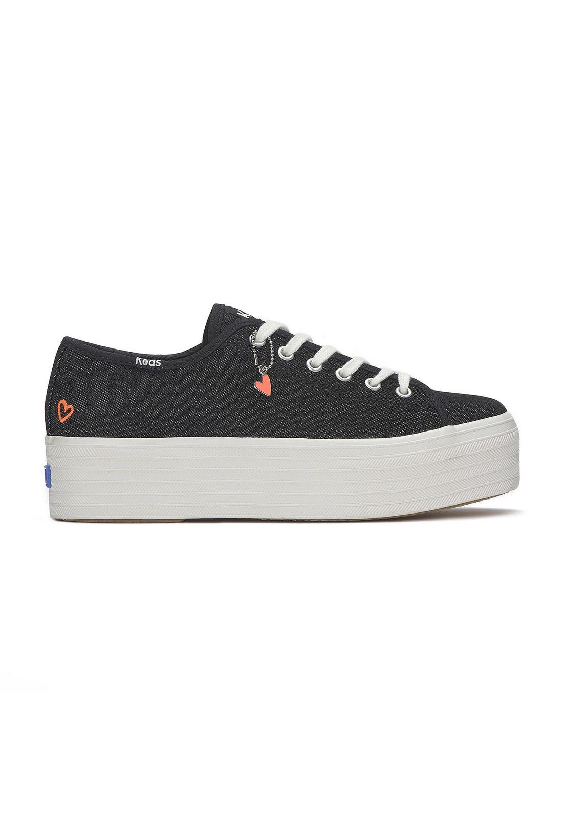 Zapatilla Mujer Triple Up Negro-7