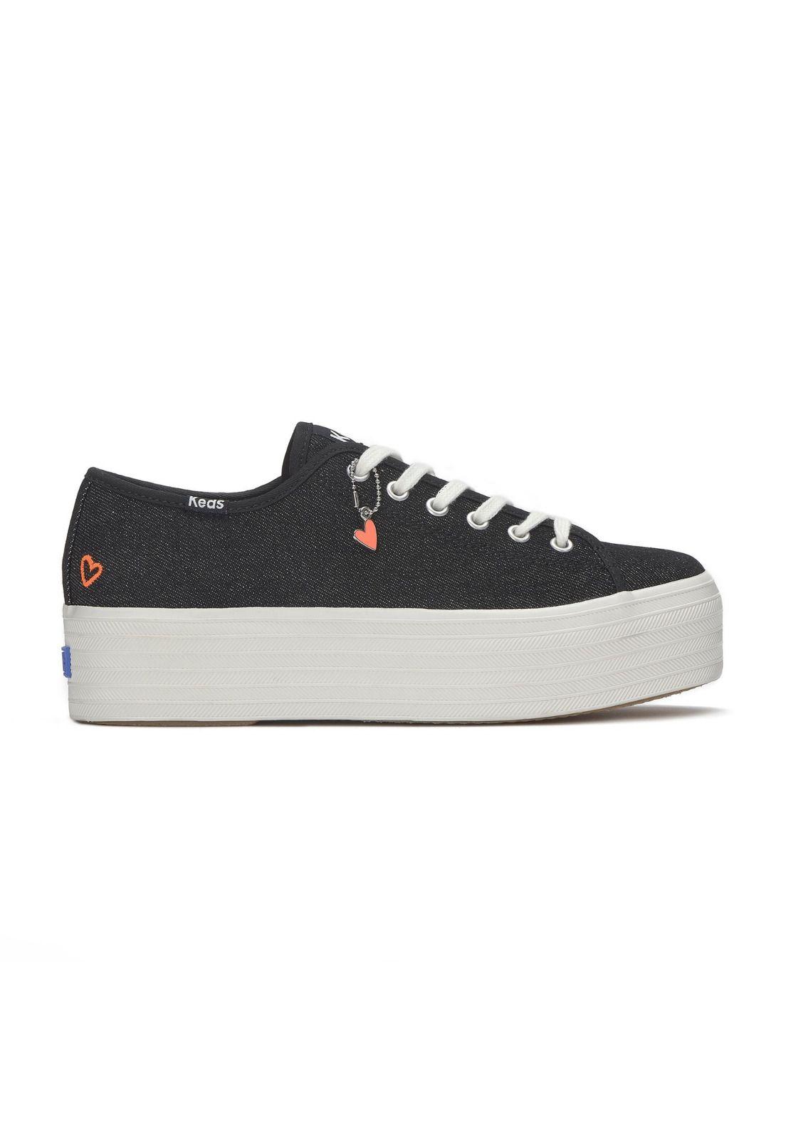 Zapatilla Mujer Triple Up Negro-0