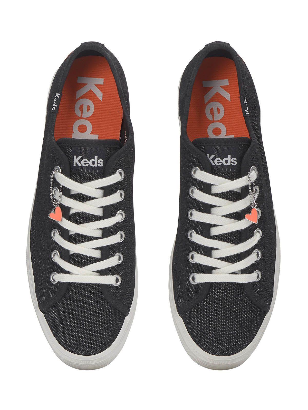 Zapatilla Mujer Triple Up Negro-3