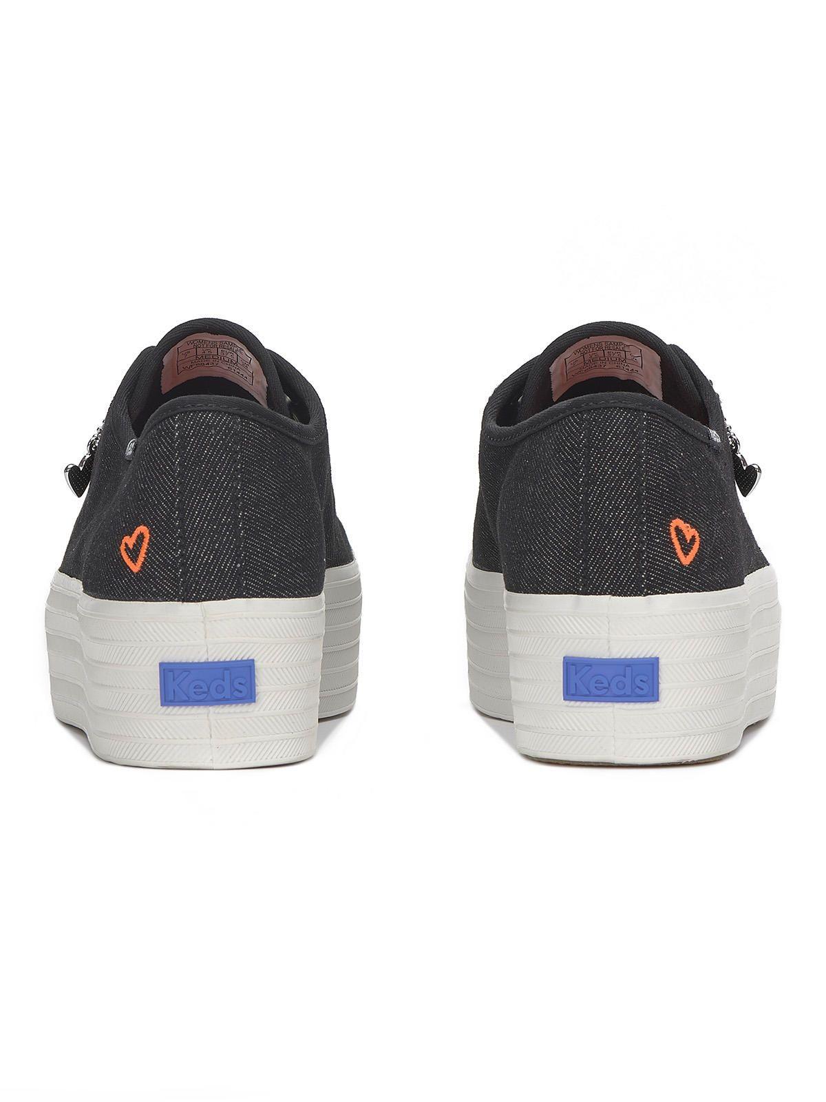 Zapatilla Mujer Triple Up Negro-5