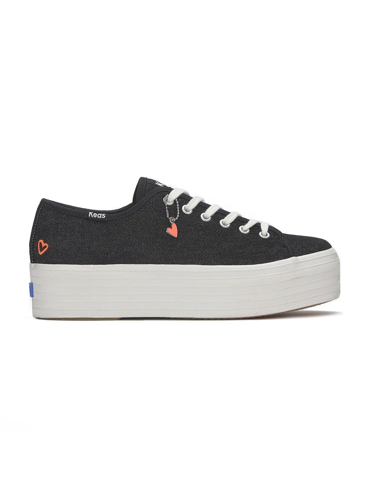 Zapatilla Mujer Triple Up Negro-7