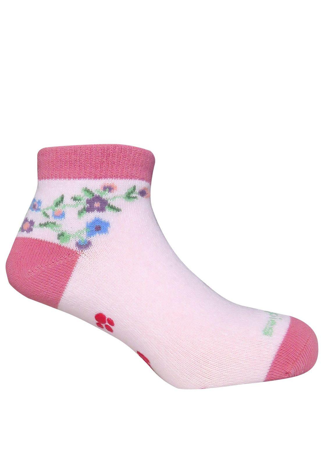 Calcetín Algodón G Ped Flower-0