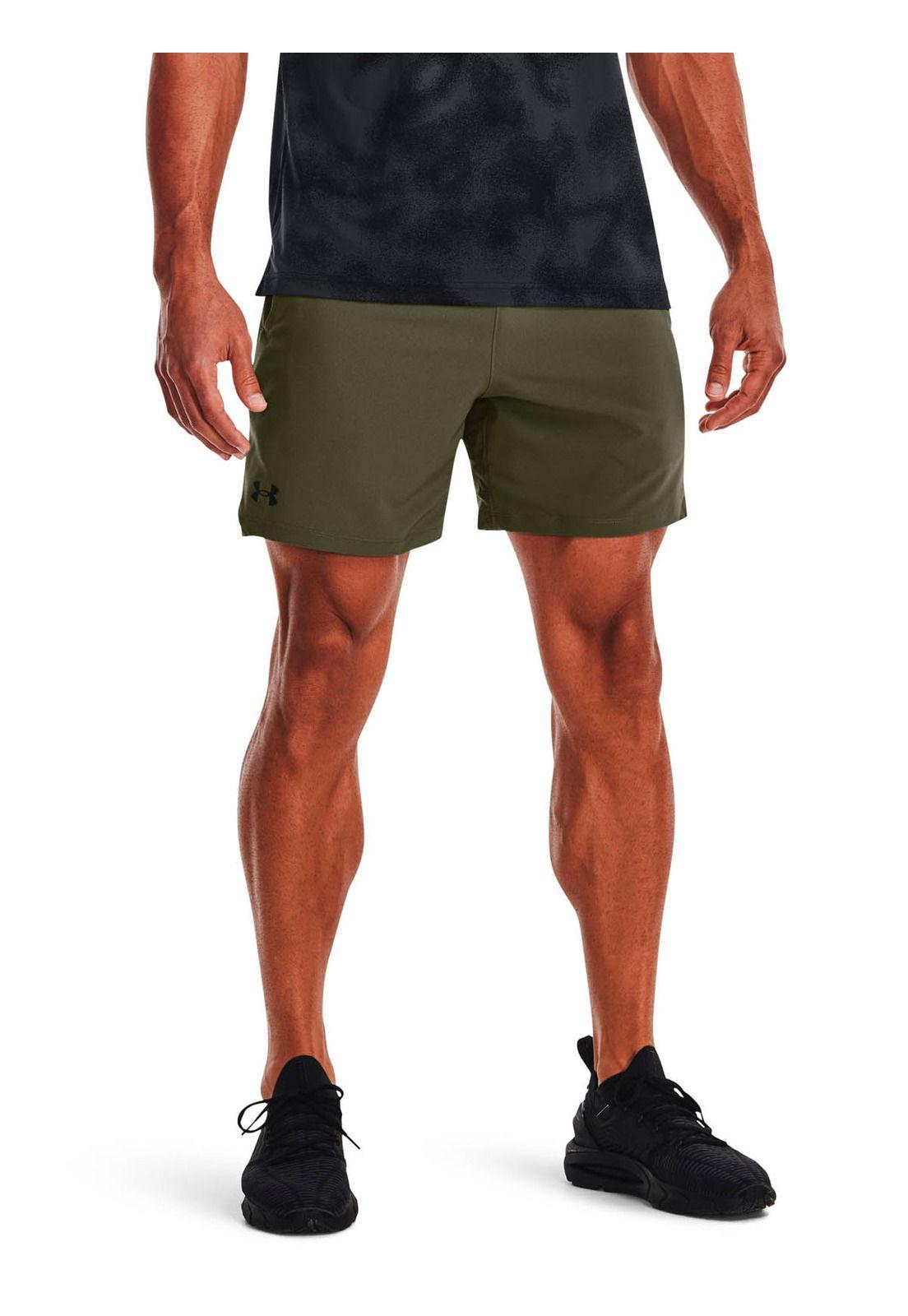 Short Training para hombre Vanish Woven 6" verde -3