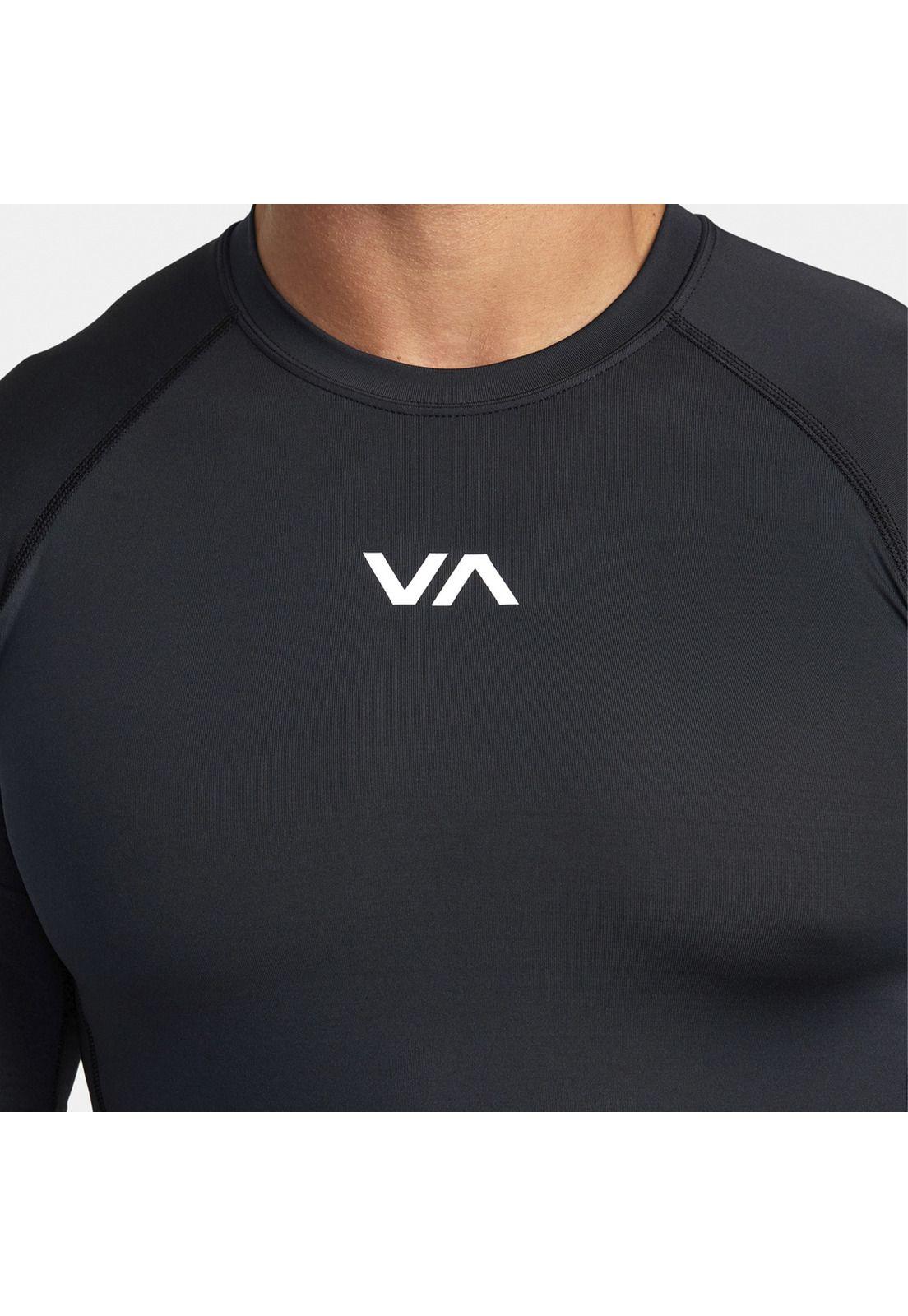 Polera Hombre Sport Rashguard M Sf Negro-3