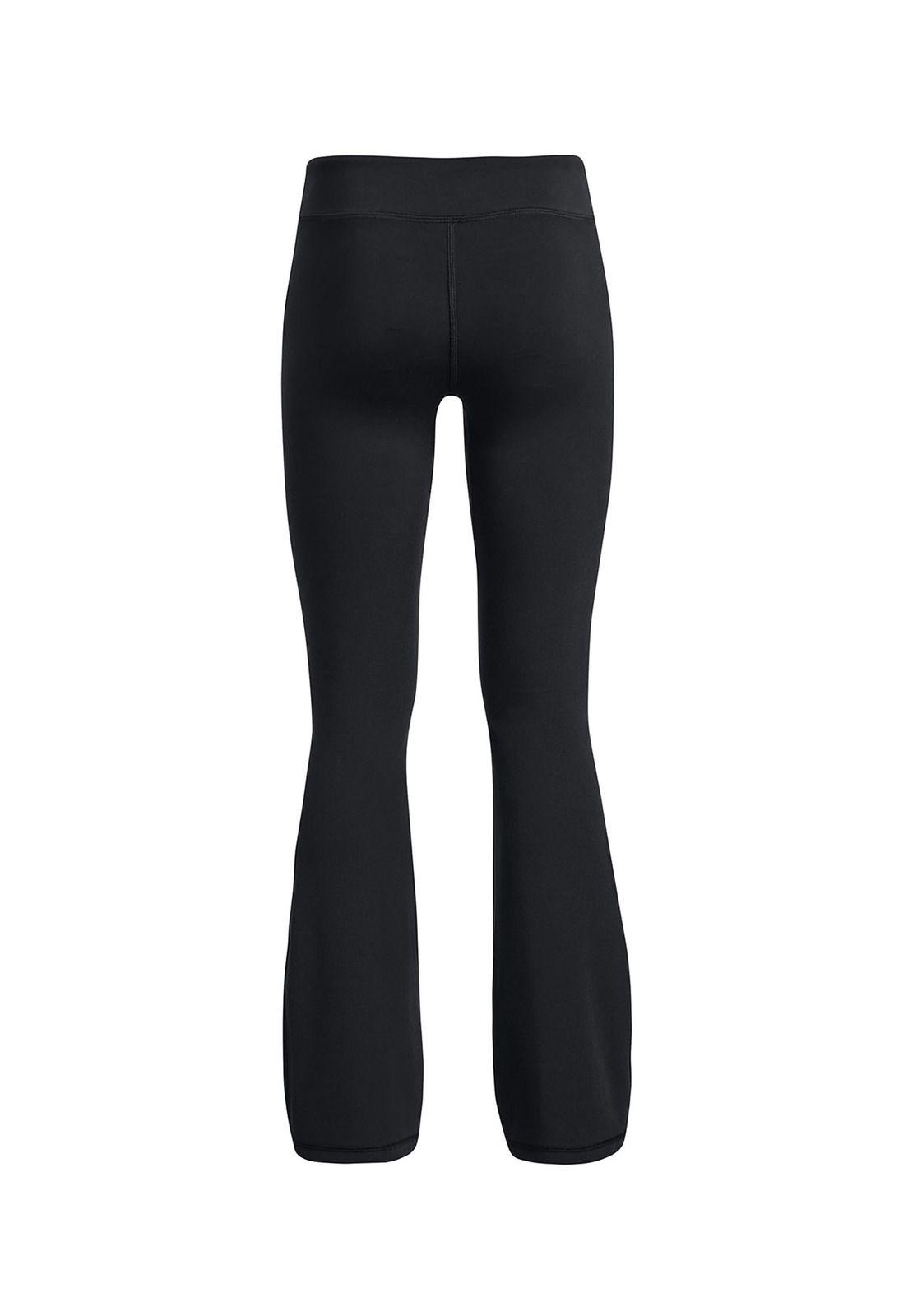 Calza Ua Motion Flare Negro Para Niña-1