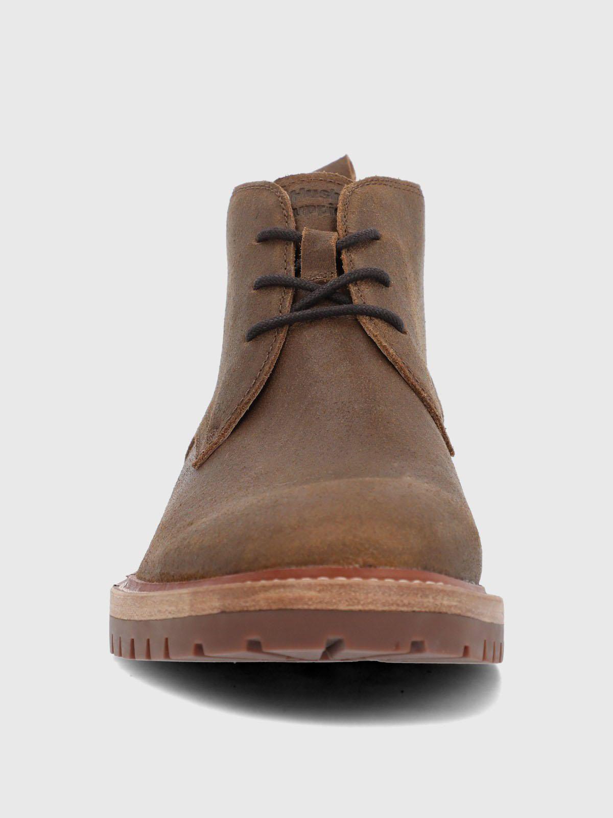 Botin Cuero Hombre Milvio Café-3