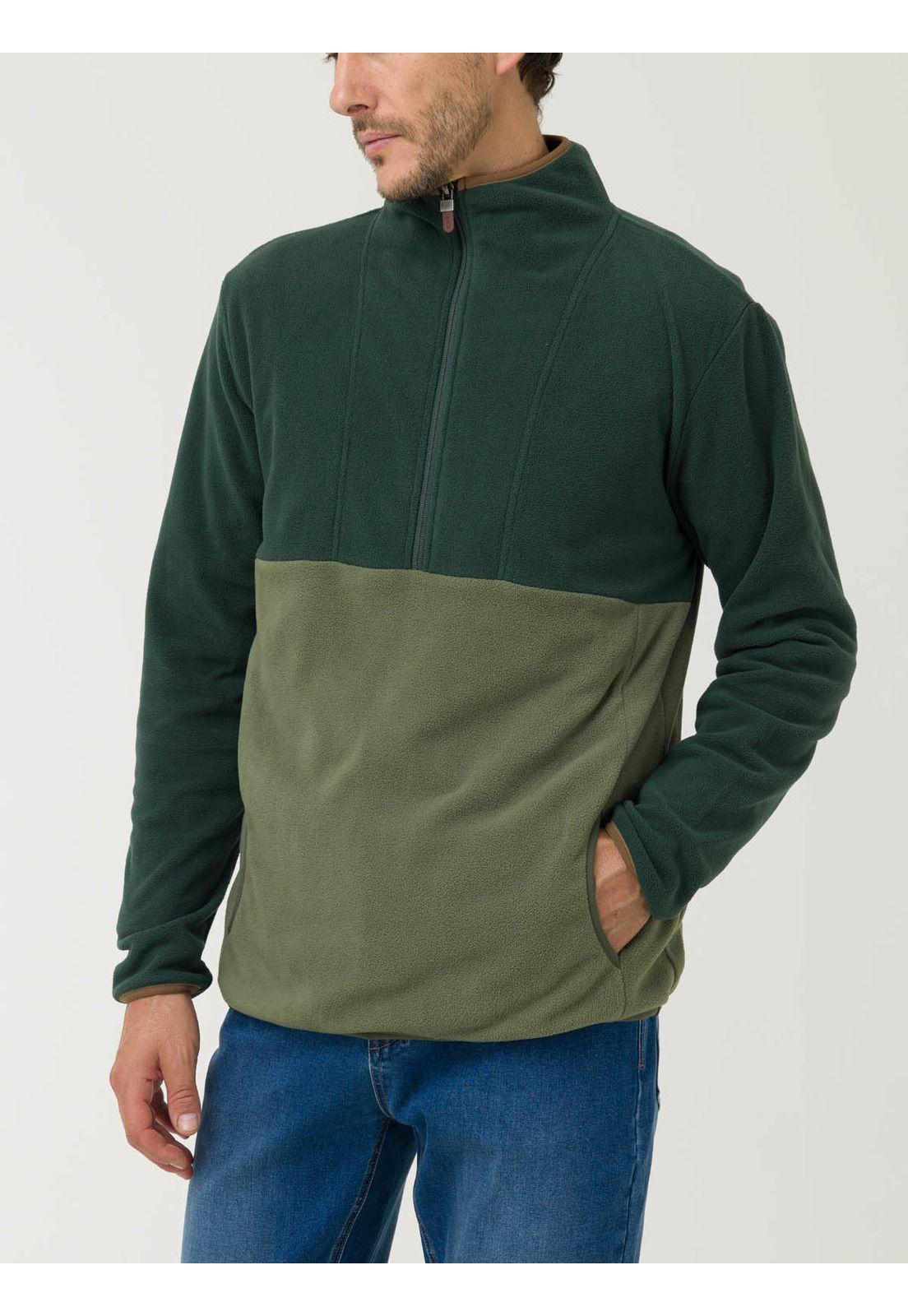 Polar Fibras Recicladas Hombre Atlas Verde-5