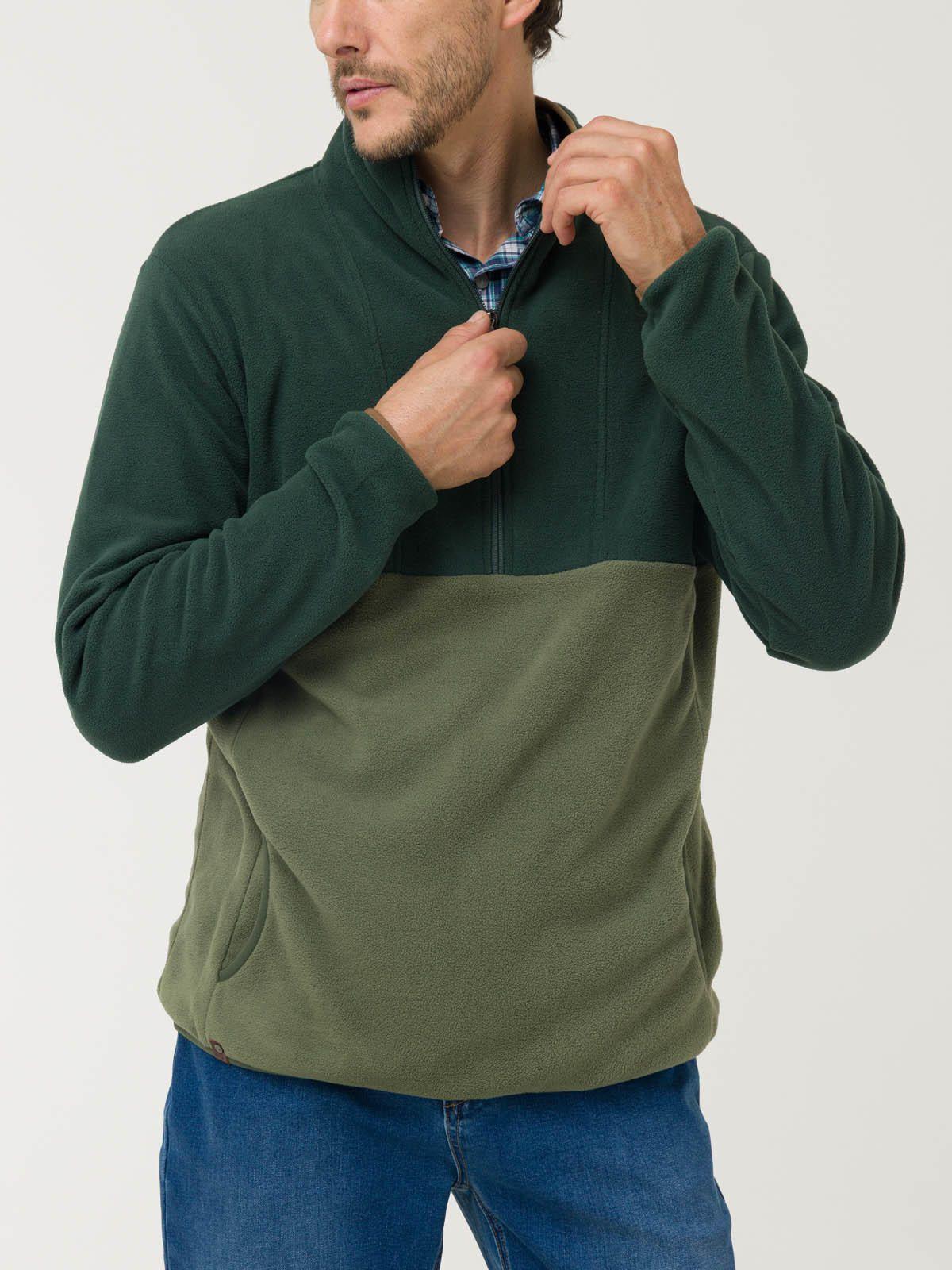 Polar Fibras Recicladas Hombre Atlas Verde-4