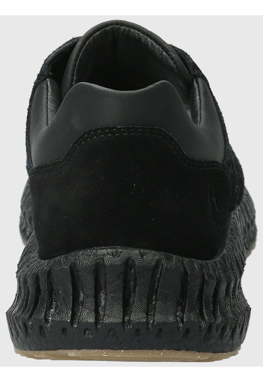 Zapatilla Cuero Hombre Spinal Expl Negro-6