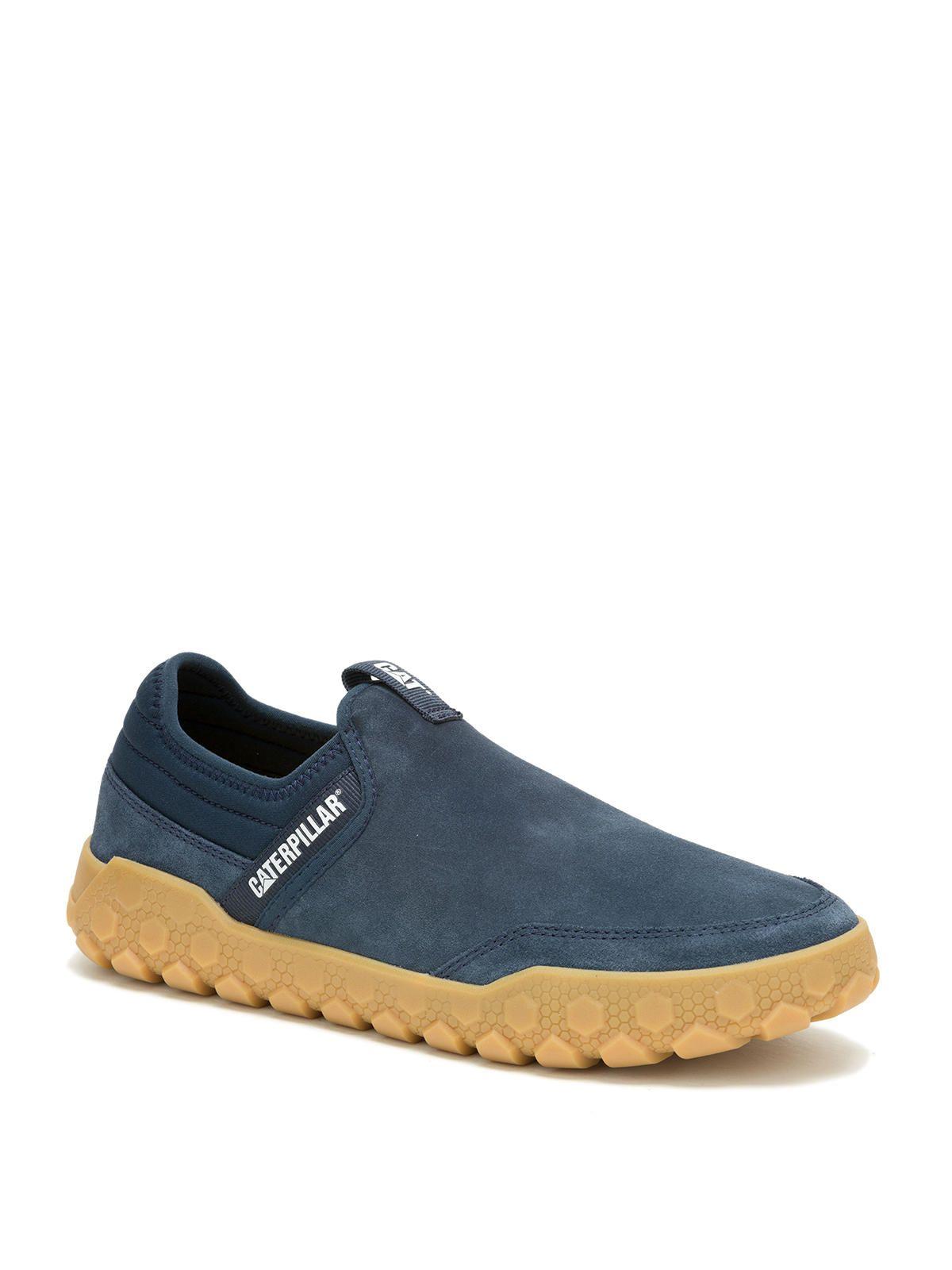 Zapatilla Slip On Gamuza Hombre Hex + Azul Marino -0