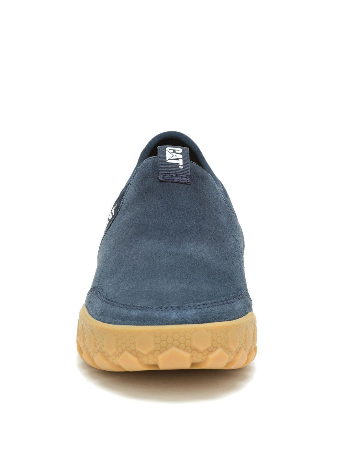 Zapatilla Slip On Gamuza Hombre Hex + Azul Marino -3