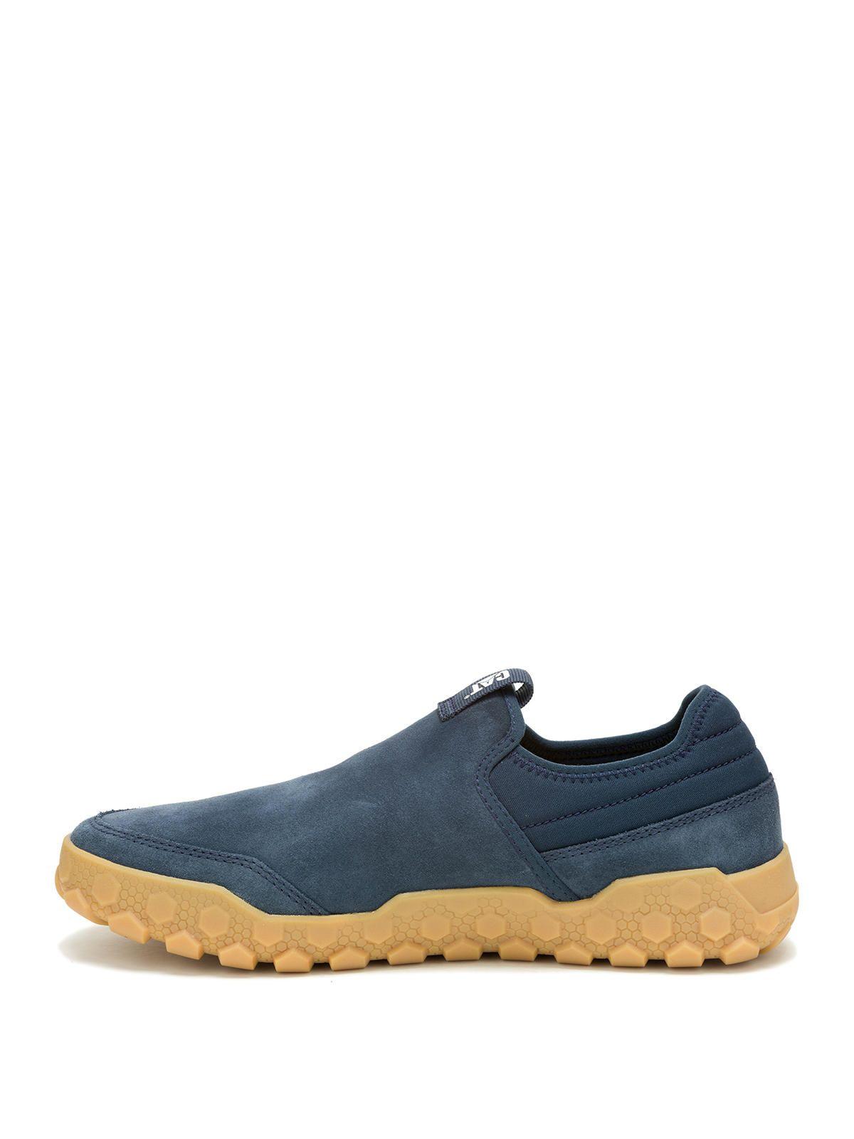 Zapatilla Slip On Gamuza Hombre Hex + Azul Marino -4