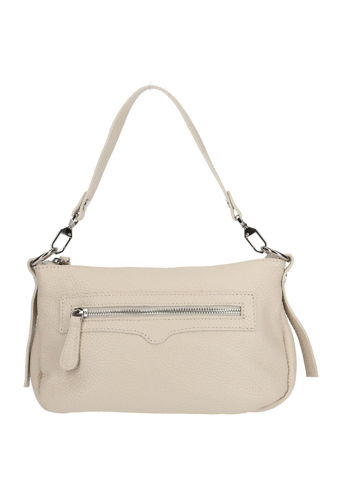 Cartera Bolonia Bag Beige Mujer-2