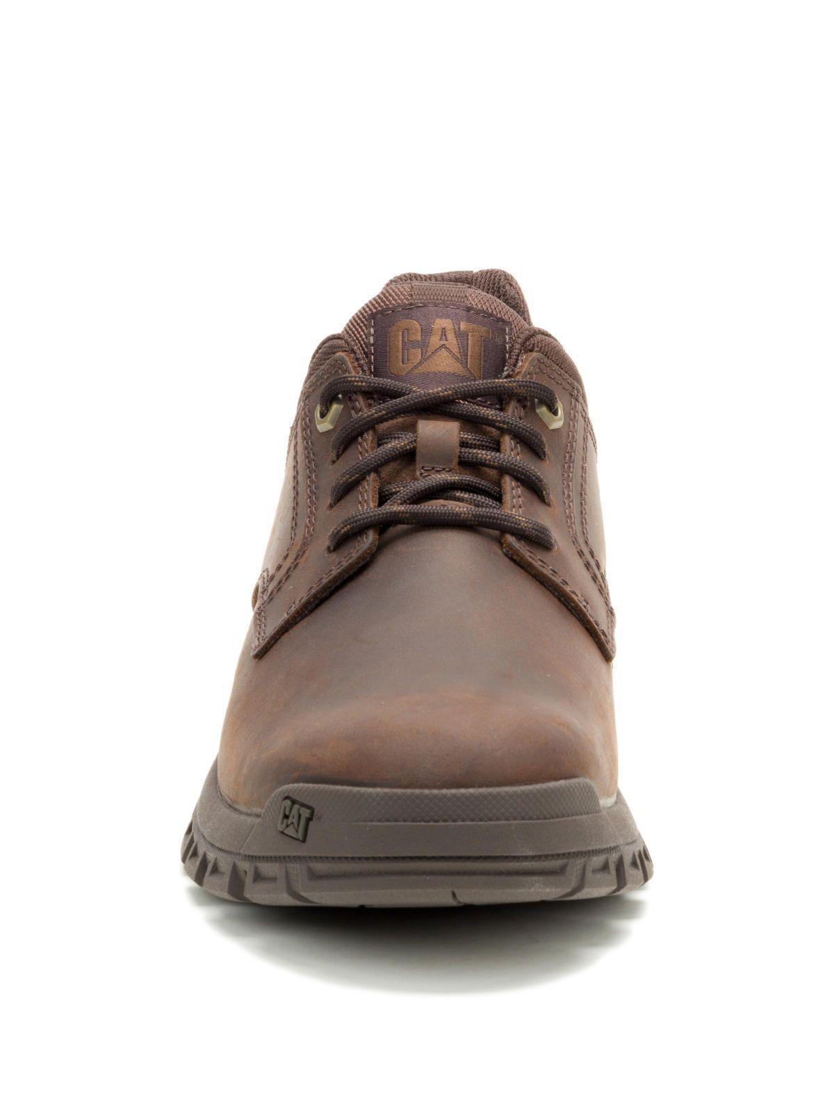 Zapato Cuero Hombre Threshold Low Café-4