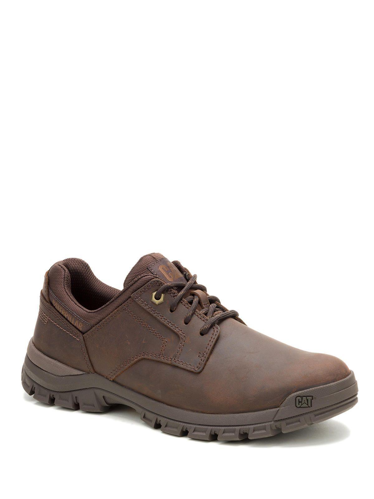 Zapato Cuero Hombre Threshold Low Café-0