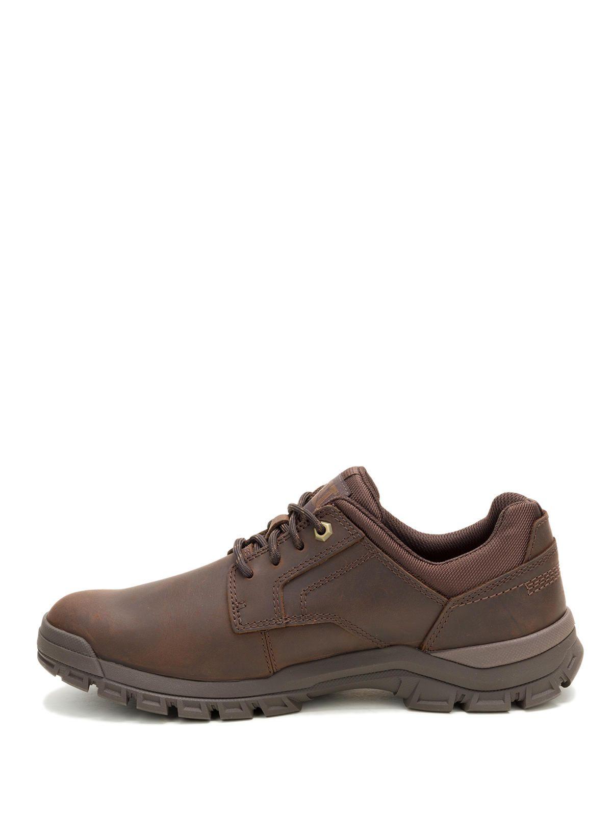 Zapato Cuero Hombre Threshold Low Café-3