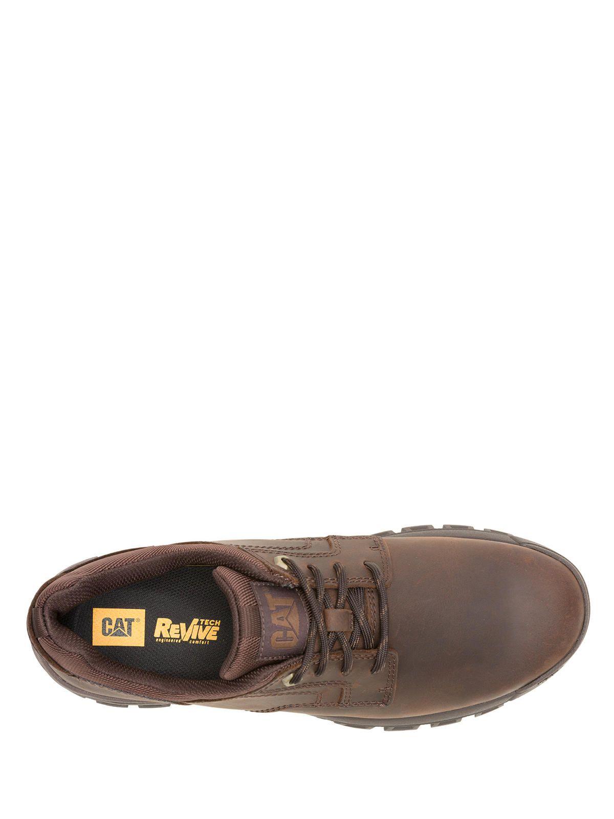 Zapato Cuero Hombre Threshold Low Café-6