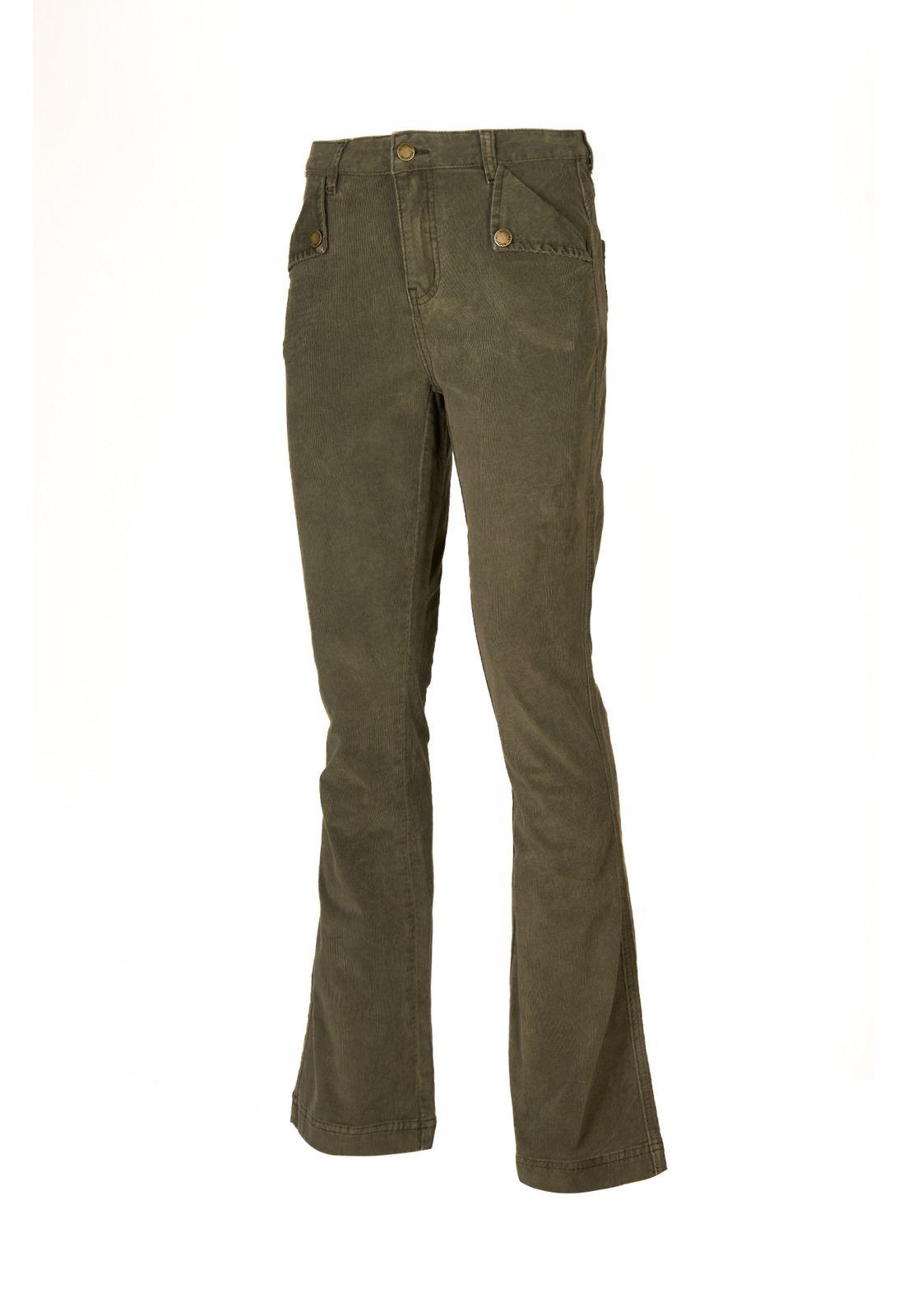 Pantalón Algodón Orgánico Mujer Alicia Beige-0