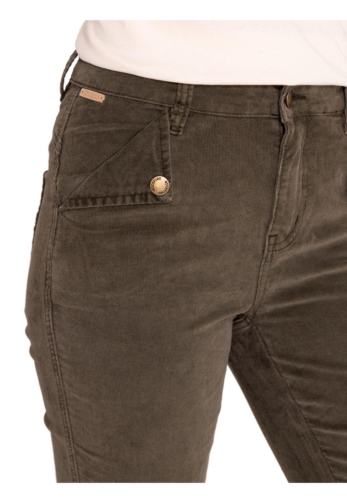 Pantalón Algodón Orgánico Mujer Alicia Beige-7