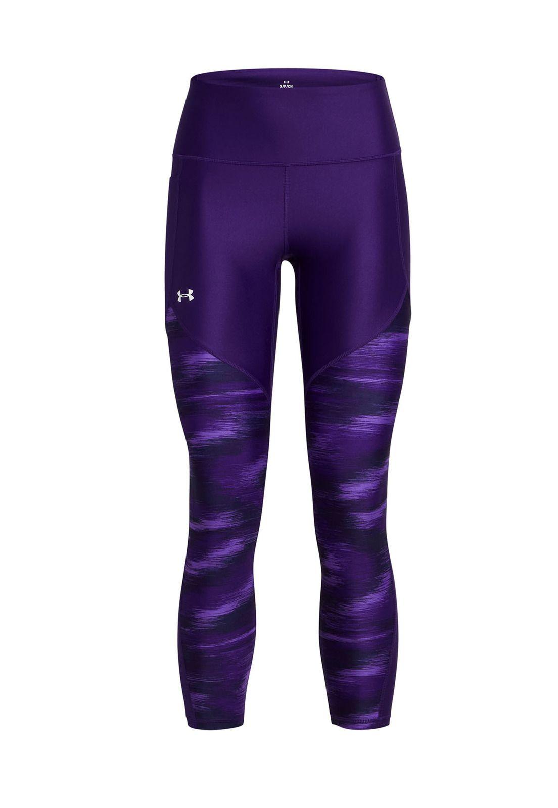 Leggings UA Tech para mujer Morado-0