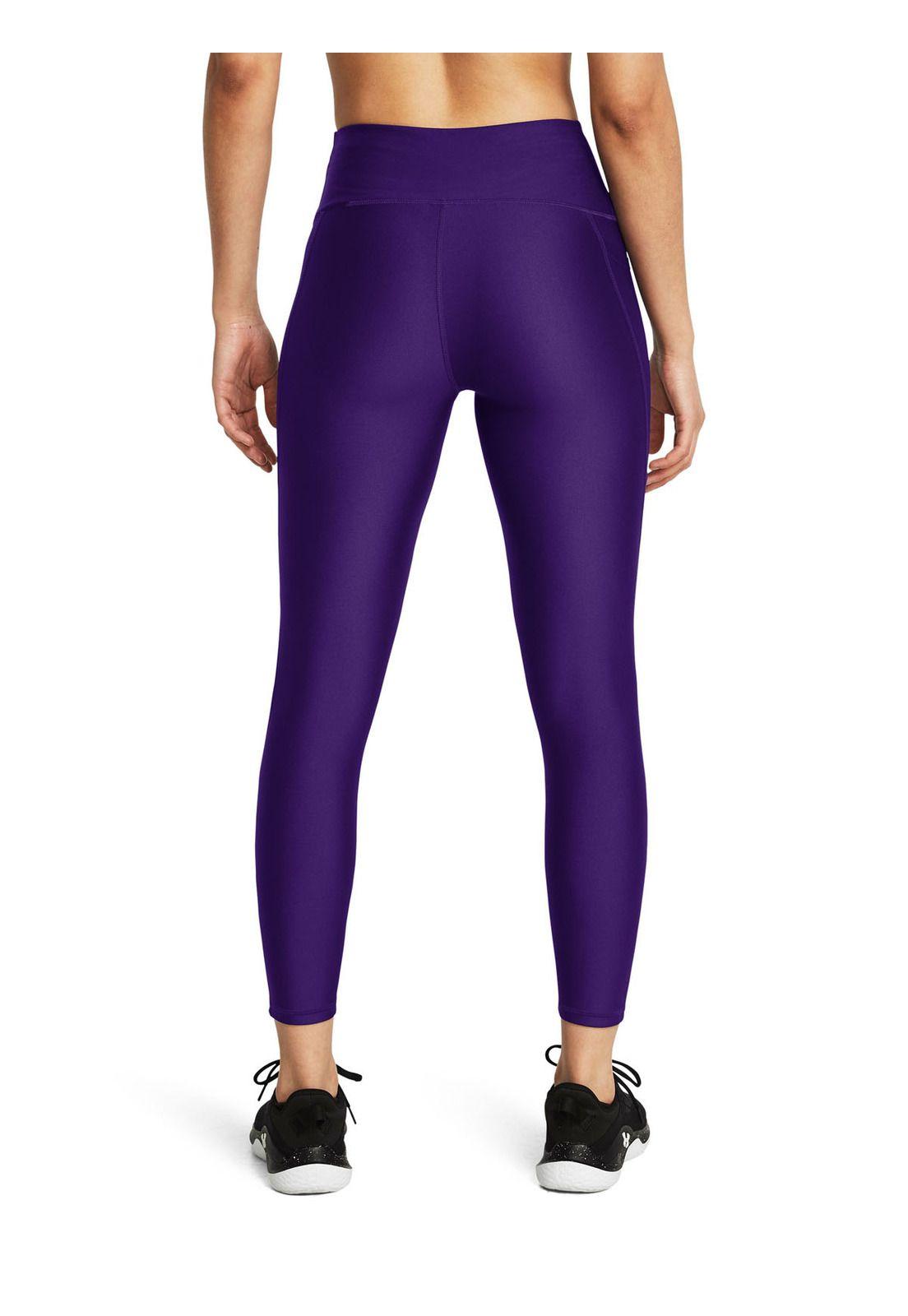 Leggings UA Tech para mujer Morado-4