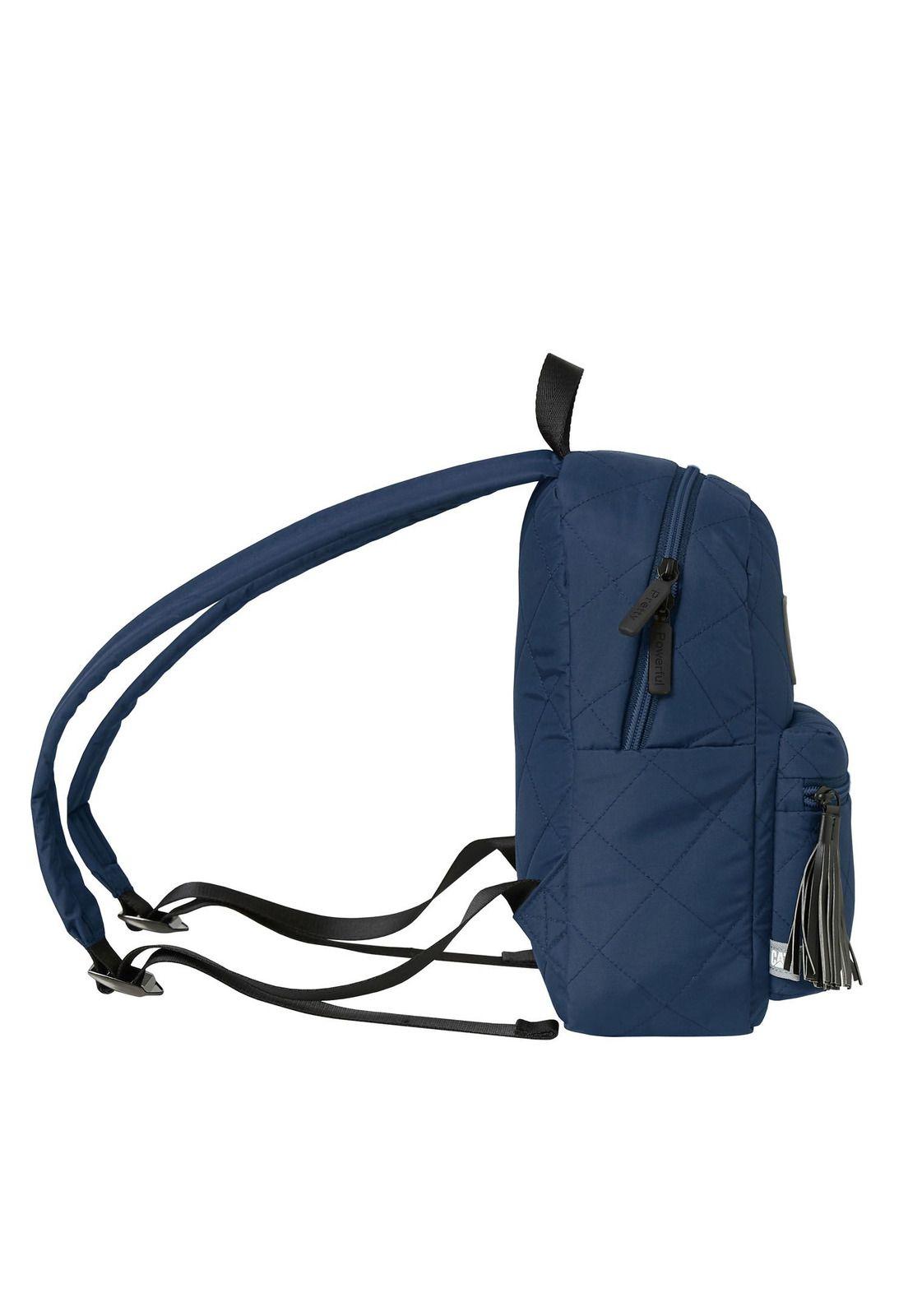 Mochila Mujer Molly Azul Petróleo-1