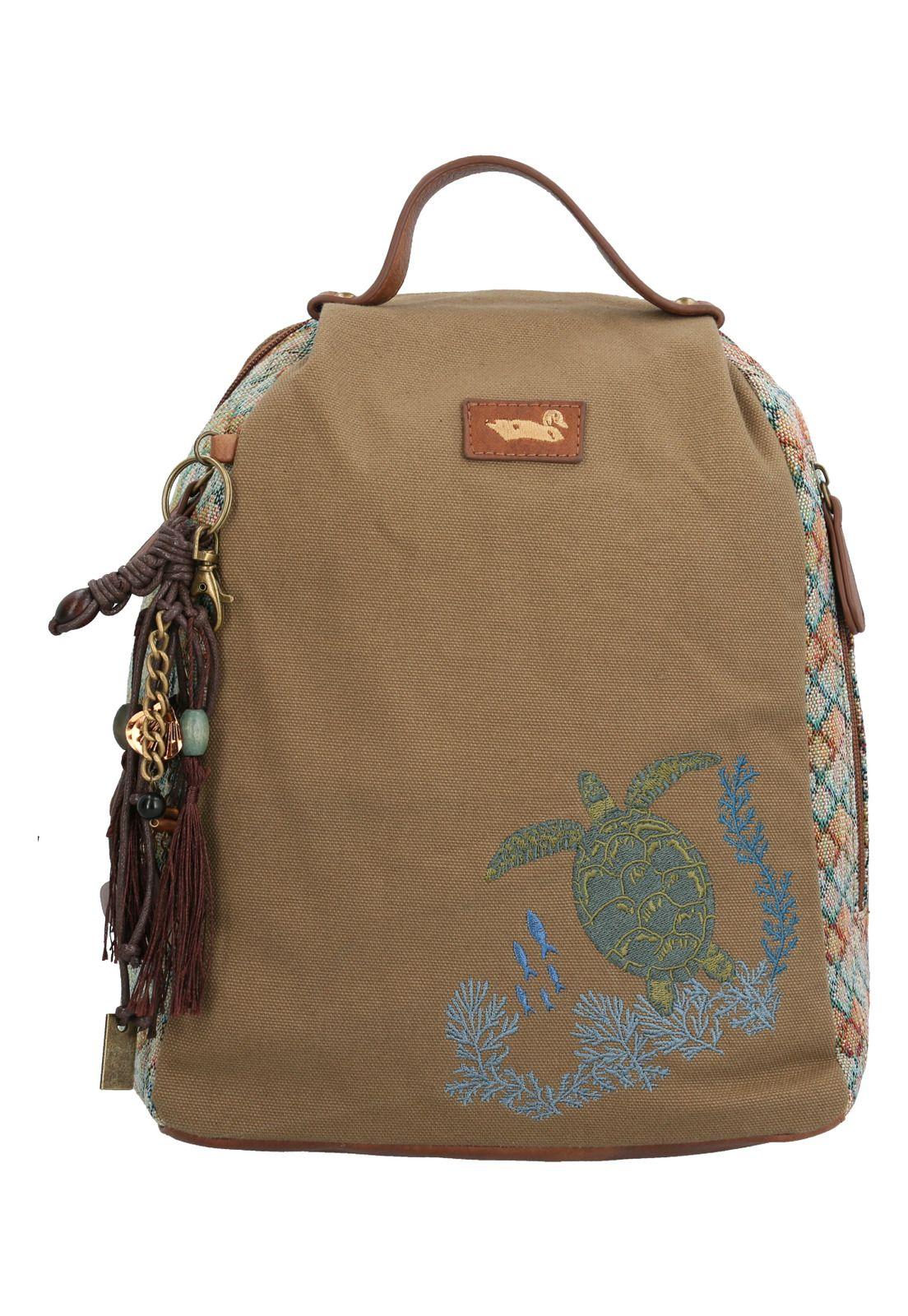 Cartera Camel Amaru Back Mujer-0