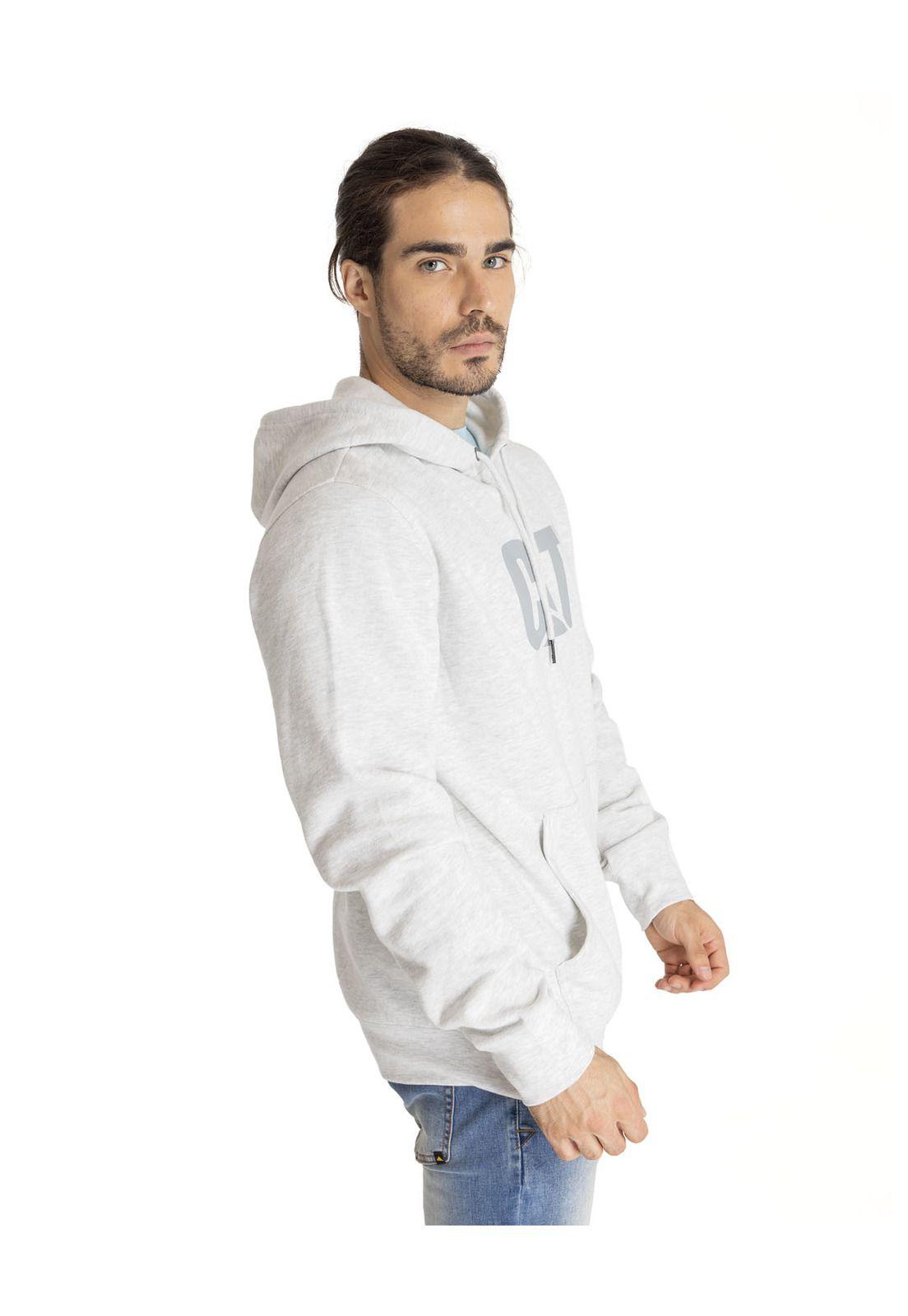 Polerón Hombre Foundation Po Hooded Gris-1