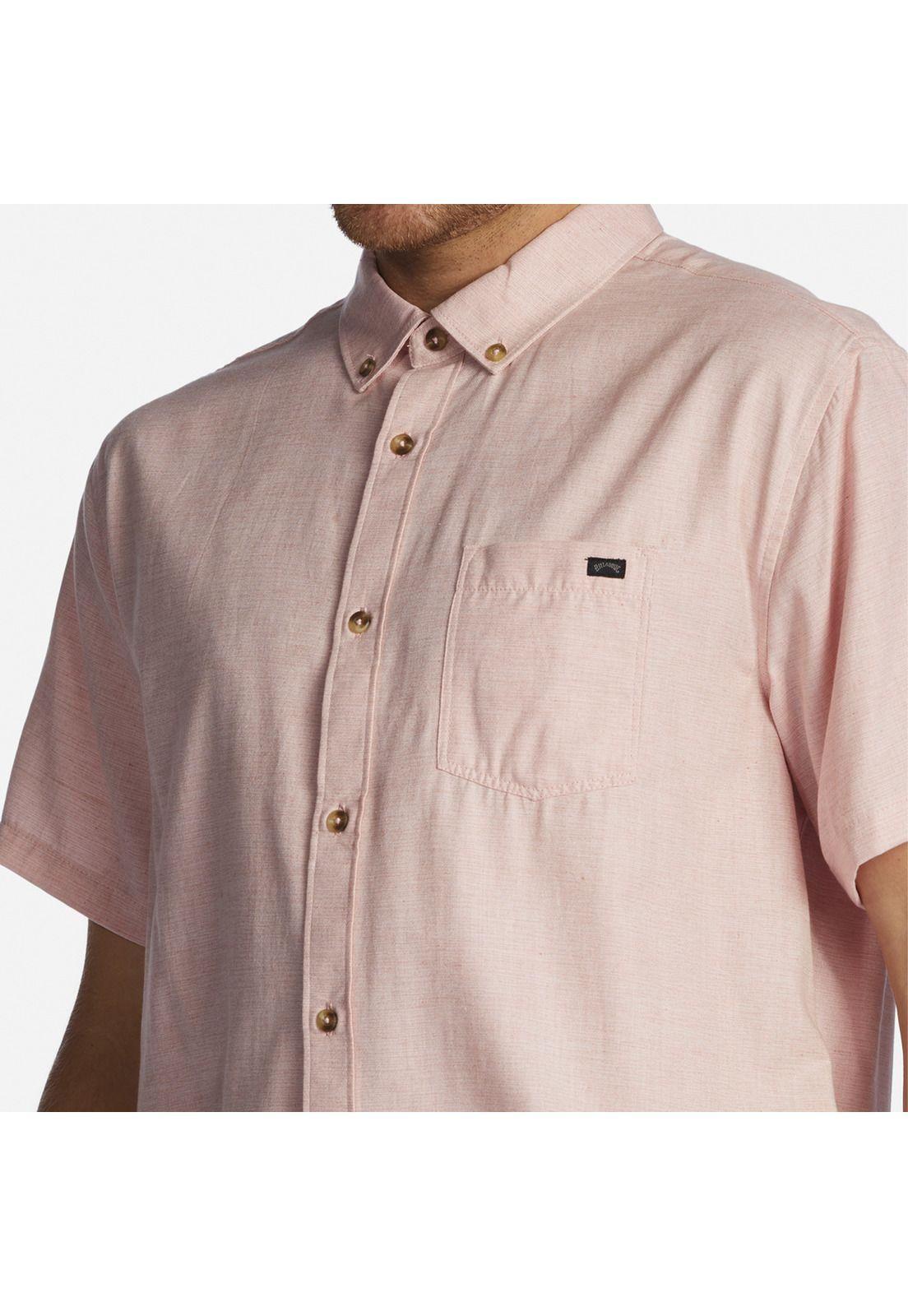 Camisa M/C Hombre All Day M Wvtp Rosado-4