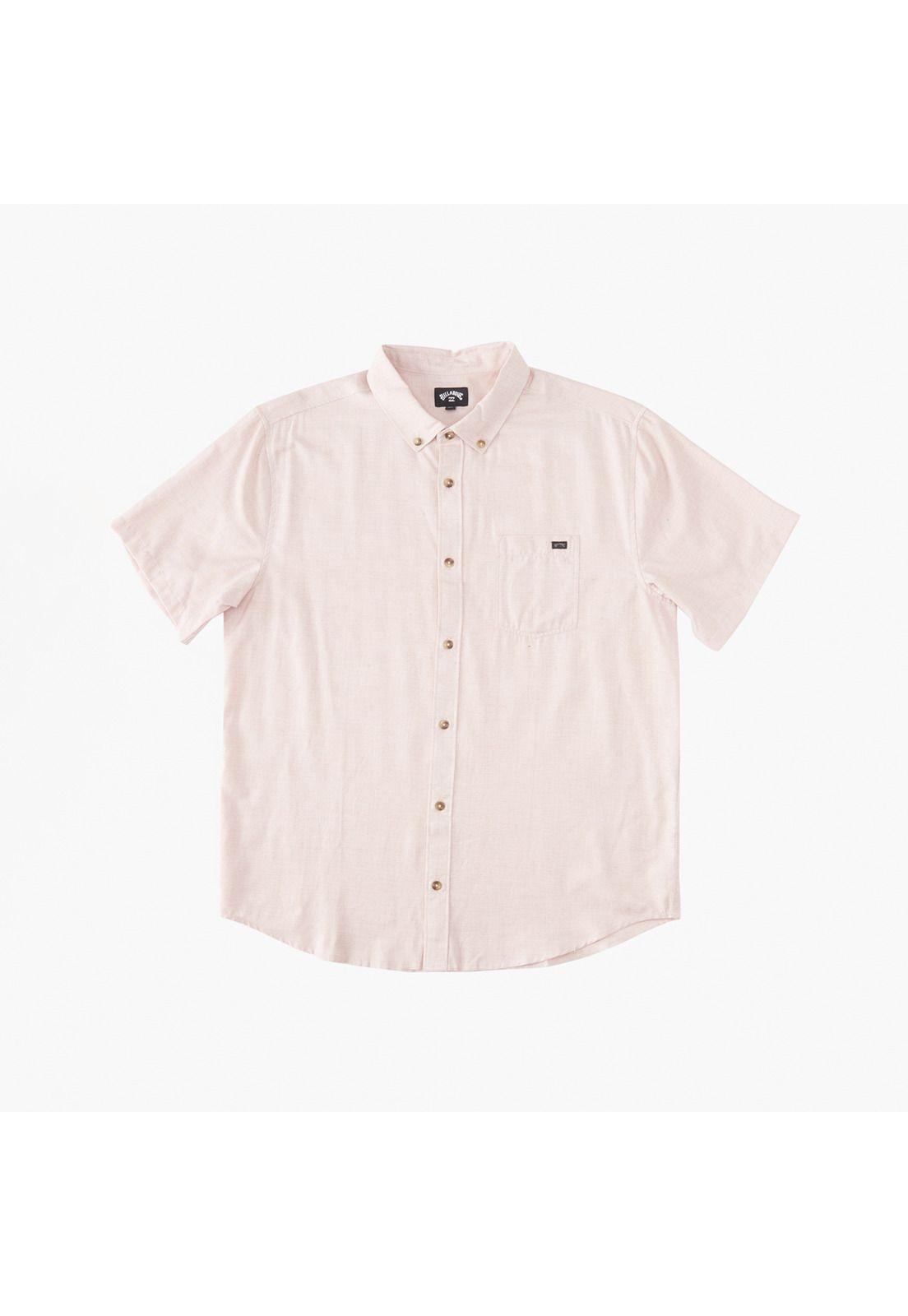 Camisa M/C Hombre All Day M Wvtp Rosado-5