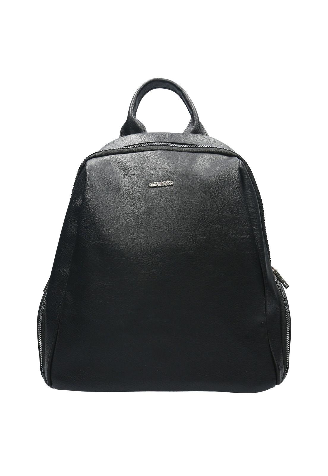 Mochila Convertible Mujer Sensa Back Negro-0