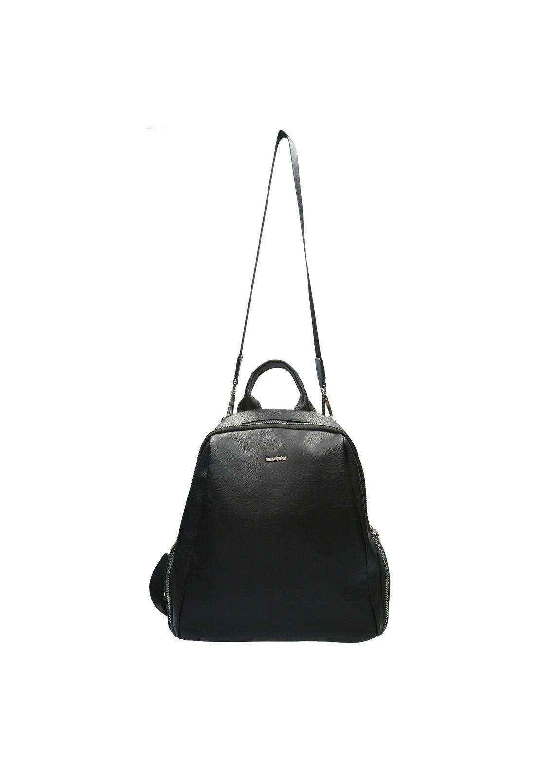 Mochila Convertible Mujer Sensa Back Negro-3