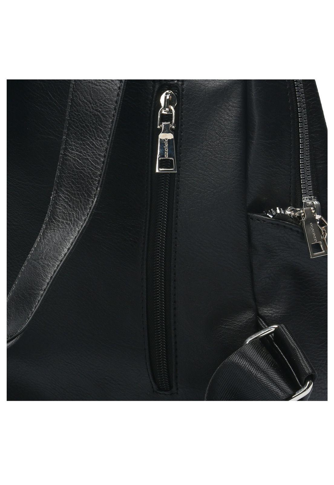 Mochila Convertible Mujer Sensa Back Negro-4