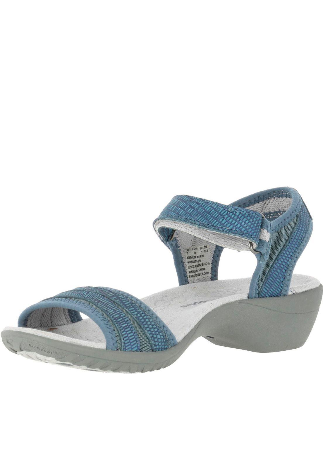 Sandalia Cuero Athos Azul-1