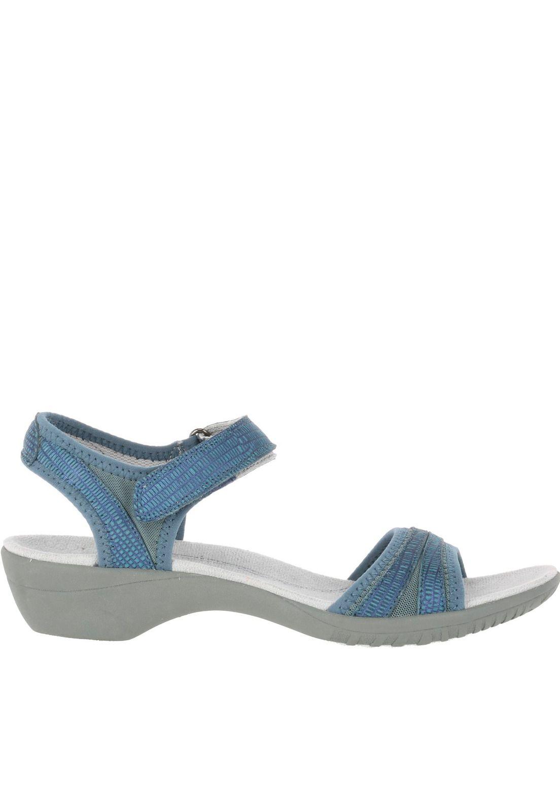 Sandalia Cuero Athos Azul-2