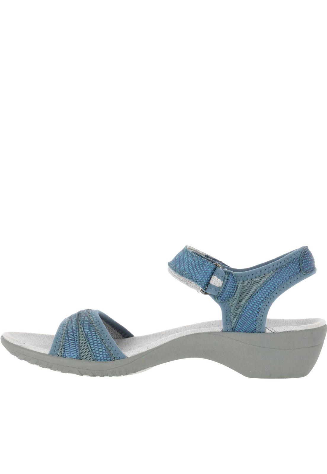 Sandalia Cuero Athos Azul-3