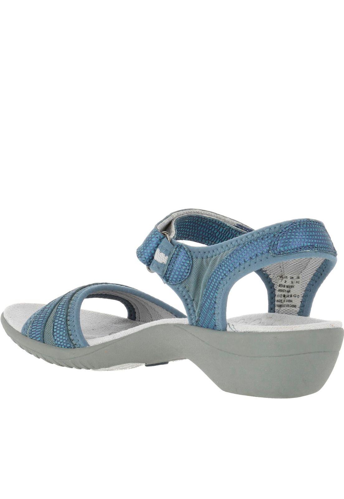 Sandalia Cuero Athos Azul-4