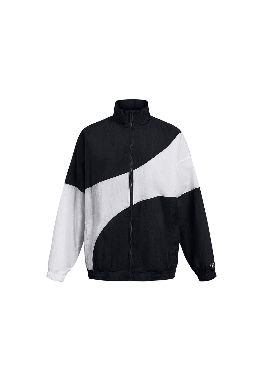 Chaqueta Arrugada UA Legacy Mujer Negro-0