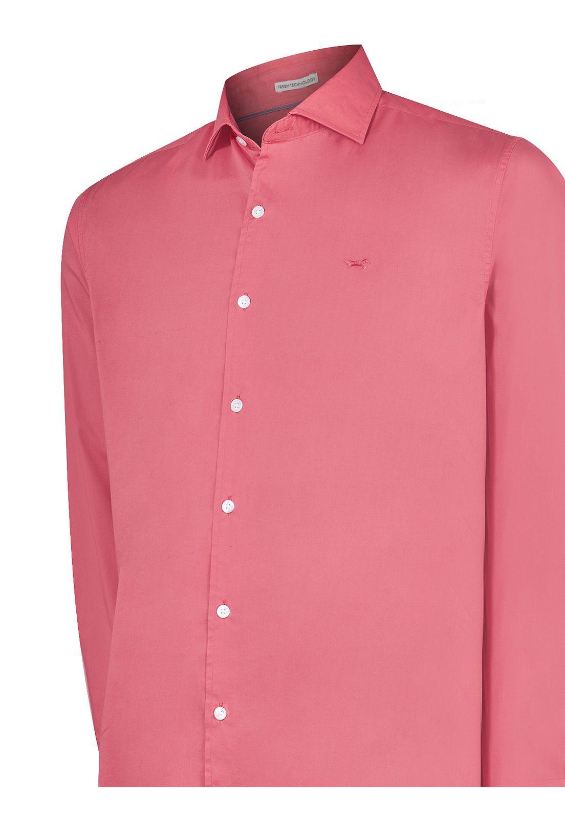 Camisa Algodón Orgánico Rosado Soft Hombre -3