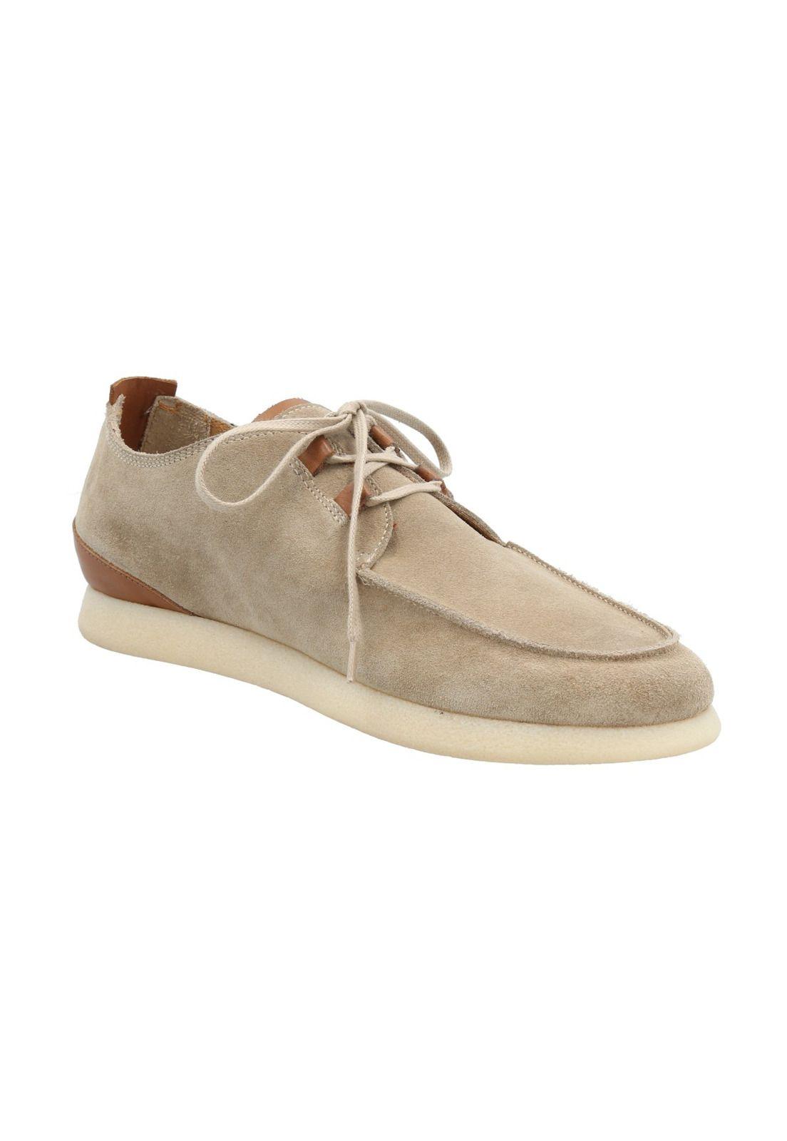 Zapato Cuero Hombre Clarence Café-1