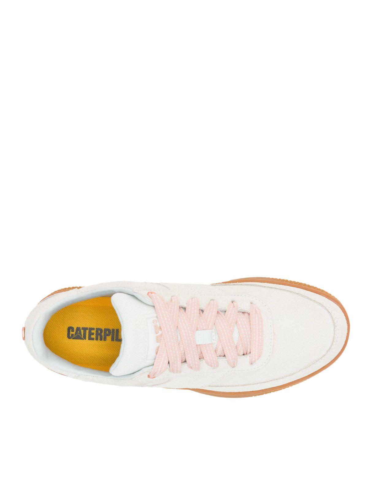 Zapatilla Pause Retro Mujer Blanco y Café-6