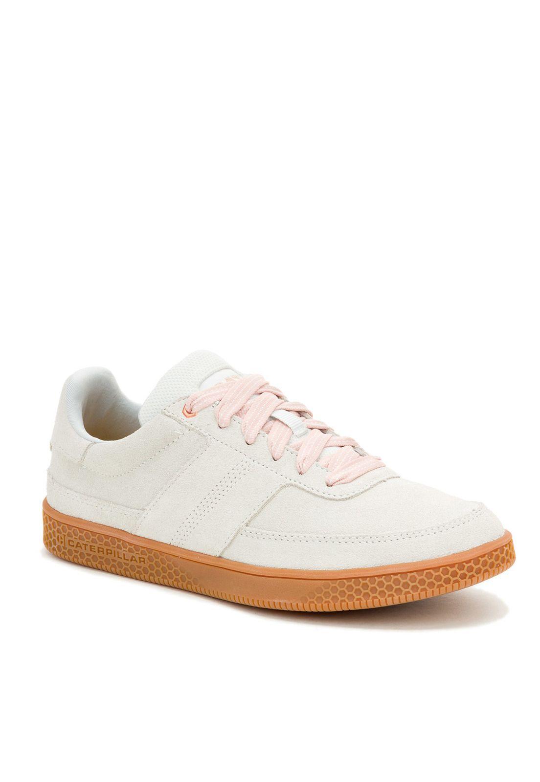Zapatilla Pause Retro Mujer Blanco y Café-0