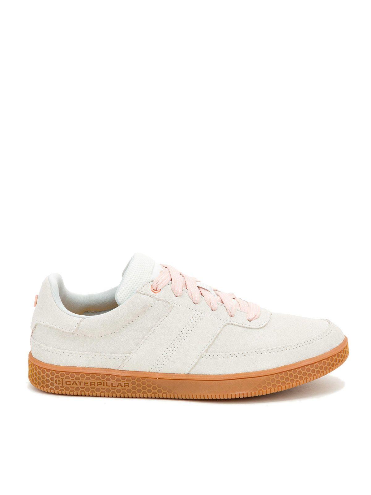 Zapatilla Pause Retro Mujer Blanco y Café-1