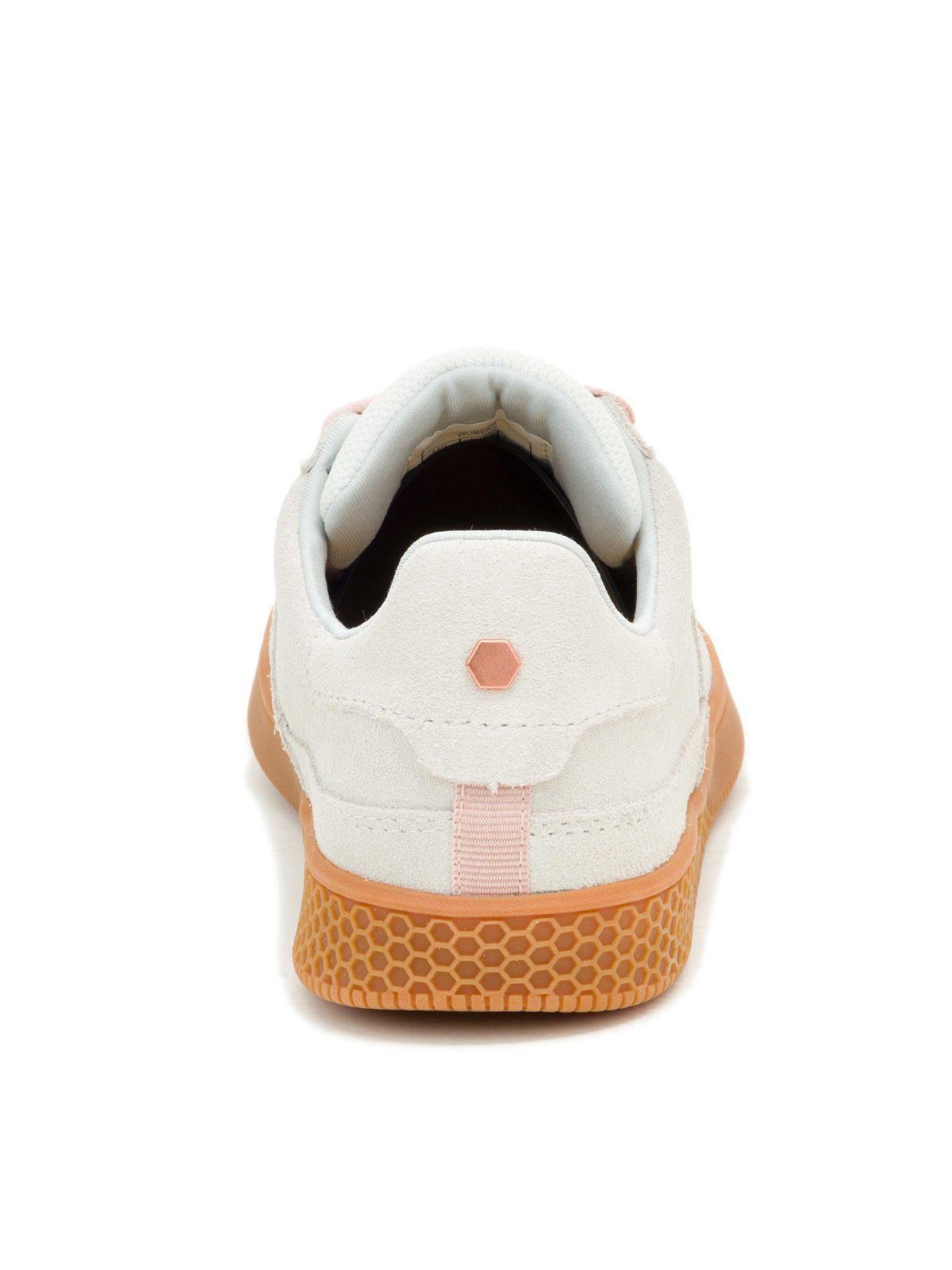 Zapatilla Pause Retro Mujer Blanco y Café-5