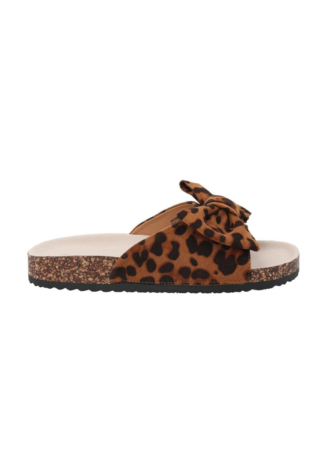 Sandalia Mujer Ermine Leopardo-1