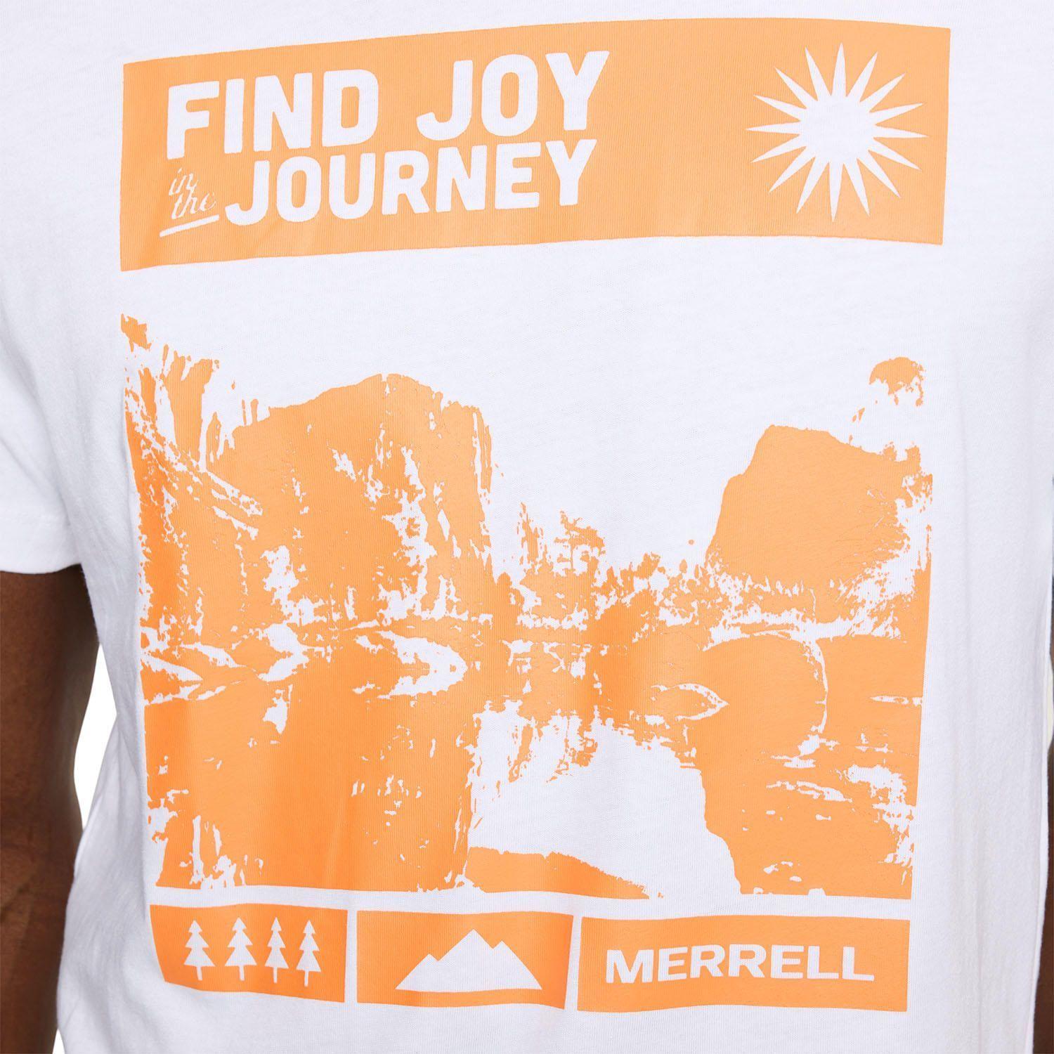 Polera Manga Corta Hombre Joy Blanco-5