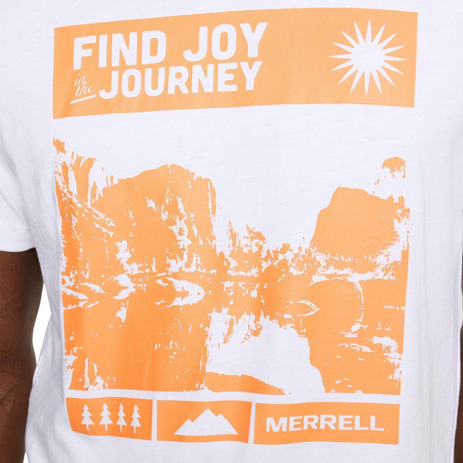 Polera Manga Corta Hombre Joy Blanco-5
