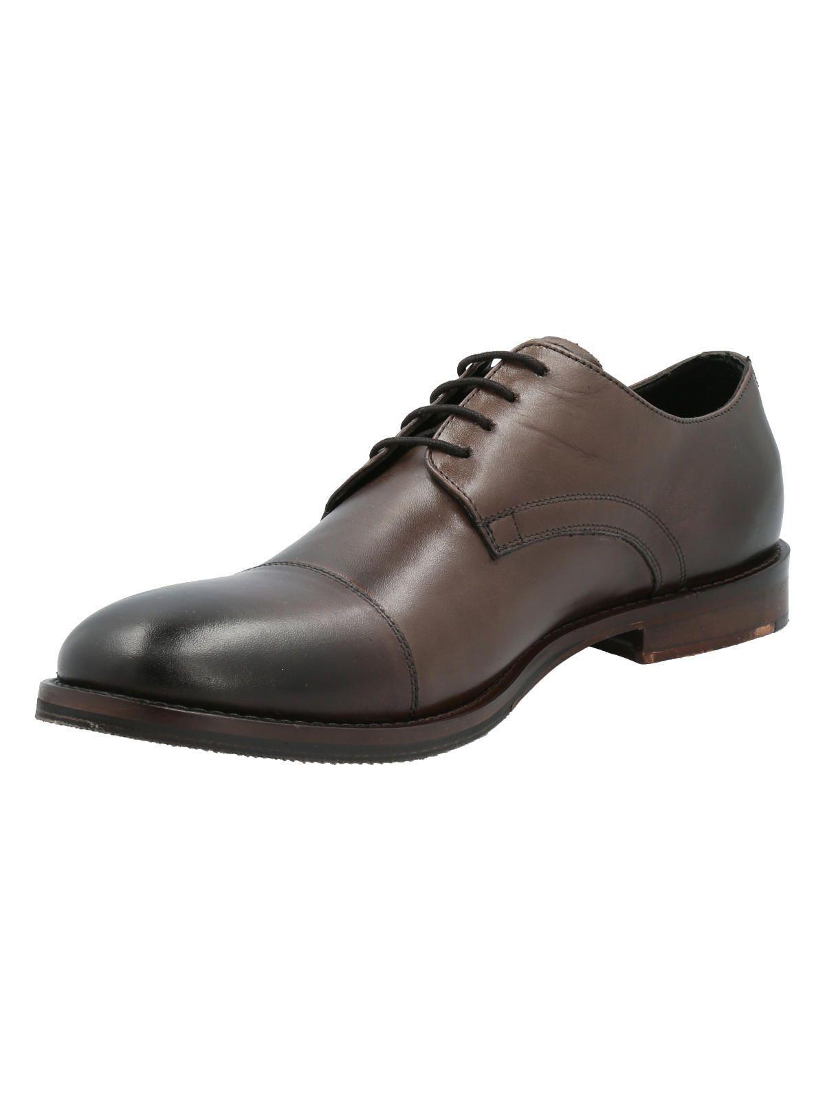 Zapato Cuero Hombre Villeneuve Café -3