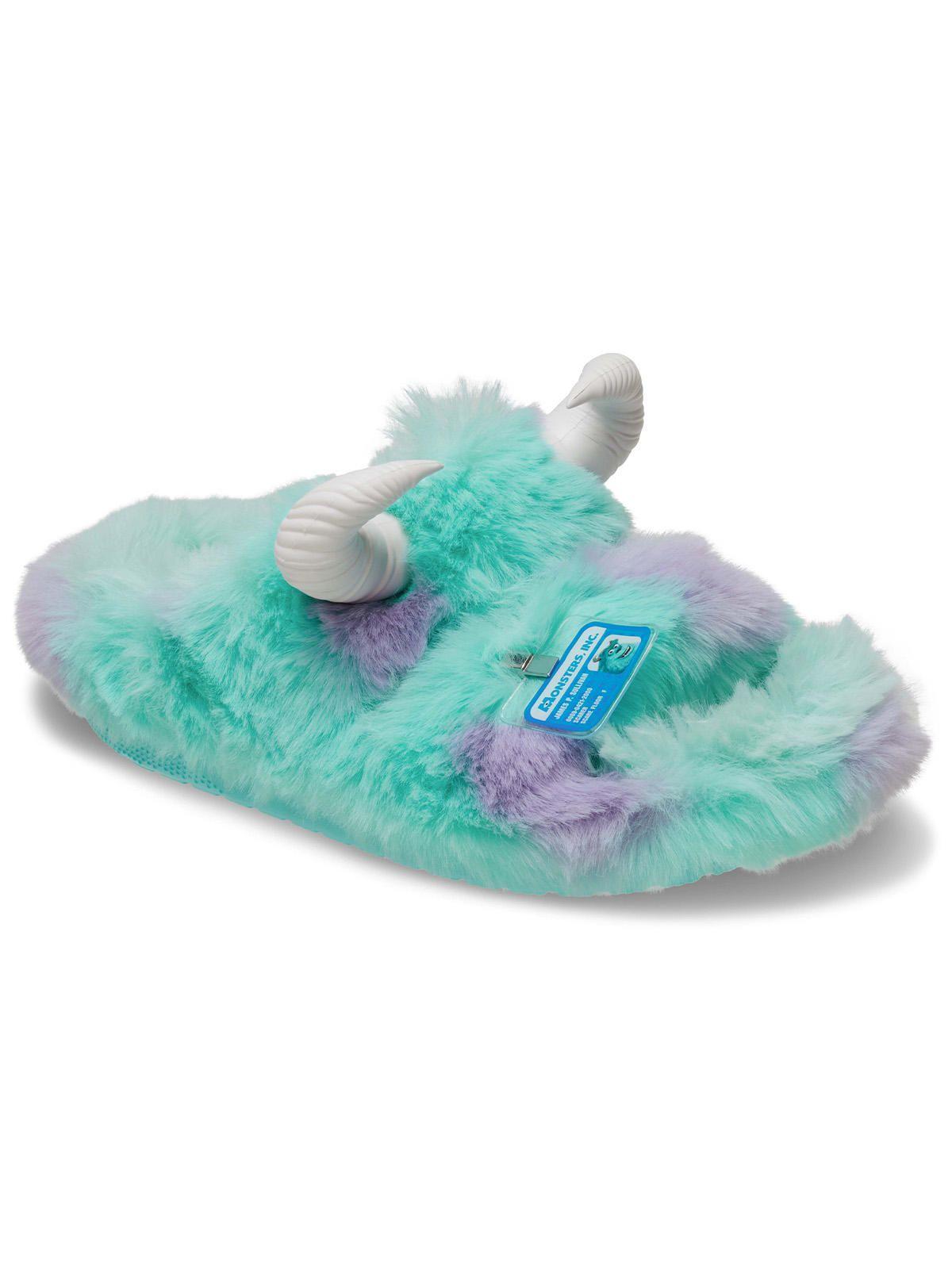 Sandalia Crocs Hombre Monsters Sulley Celeste-6