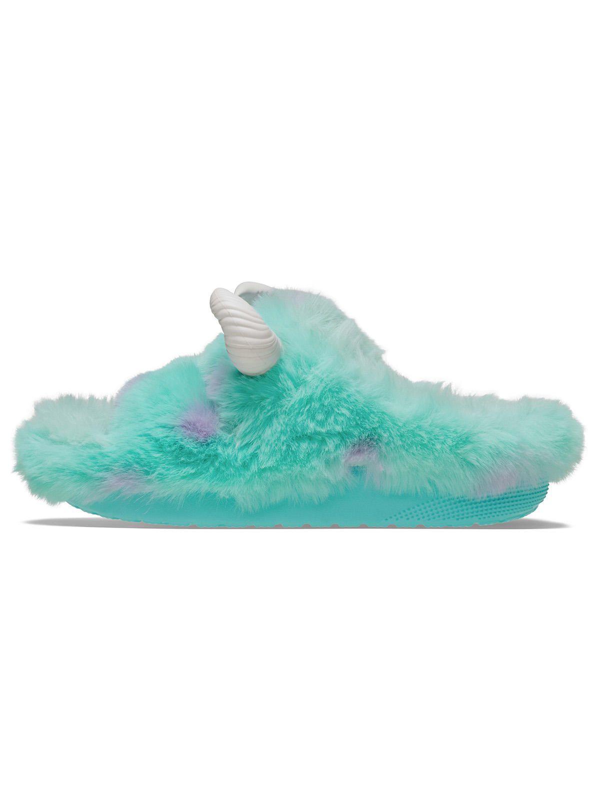 Sandalia Crocs Hombre Monsters Sulley Celeste-1